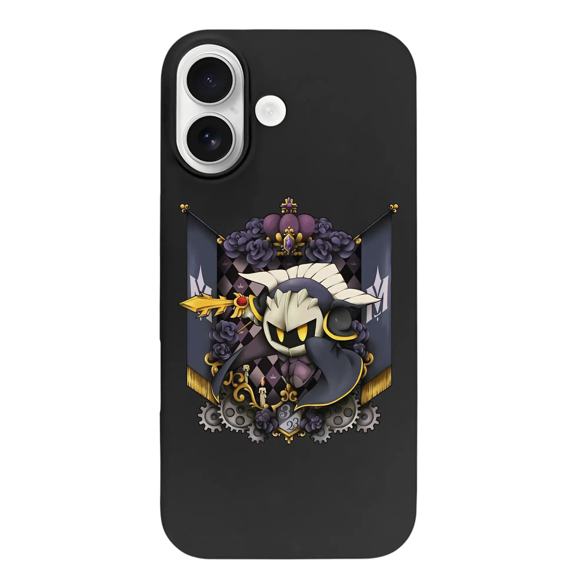 星のカービィ グッズ メタナイト - iPhone 17 シリーズ シリコンケース 薄型 耐衝撃 指紋防止 ソフトタッチカバー 精密フィット 傷防止 保護ケース iPhone 17/17 Air/17 Pro/17 Pro Max 対応